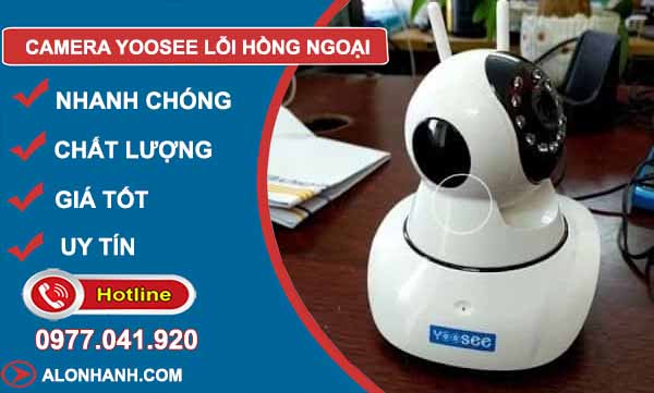 Nguyên nhân Camera Yoosee lỗi hồng ngoại