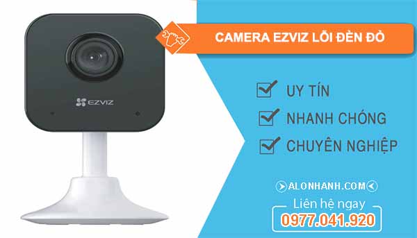 Nguyên nhân camera ezviz lỗi đèn đỏ
