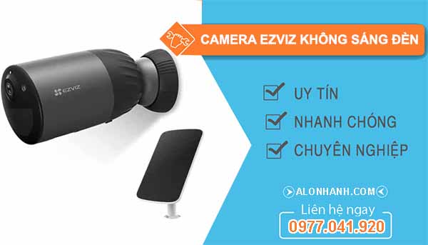 Sửa camera ezviz không sáng đèn