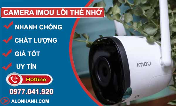 Vì sao camera IMOU lỗi thẻ nhớ