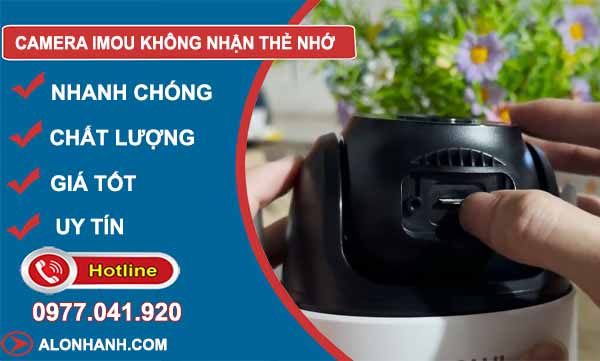 camera imou không nhận thẻ nhớ