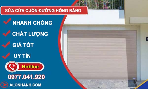 dịch vụ sửa cửa cuốn đường hồng bàng