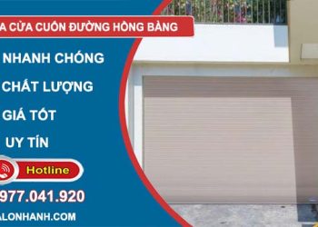 dịch vụ sửa cửa cuốn đường hồng bàng