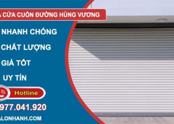 dịch vụ sửa cửa cuốn đường hùng vương