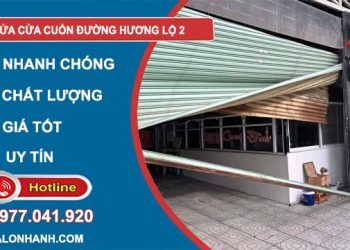 dịch vụ sửa cửa cuốn đường hương lộ 2
