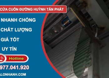 dịch vụ sửa cửa cuốn đường huỳnh tấn phát