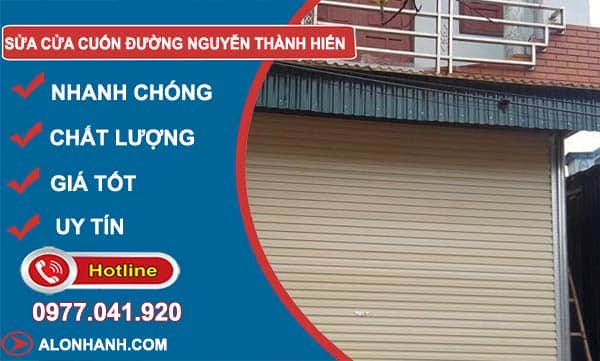 dịch vụ sửa cửa cuốn đường nguyễn thành hiến