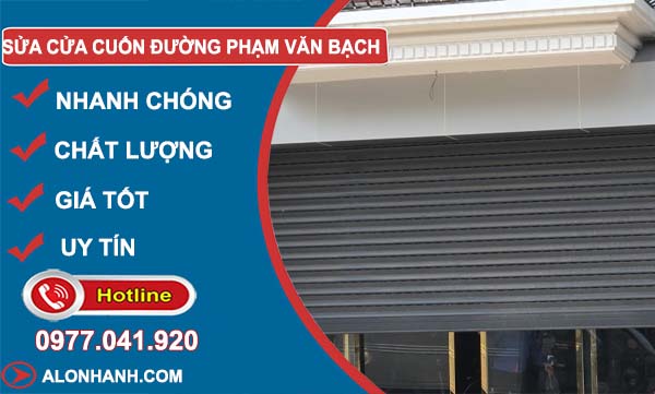 dịch vụ sửa cửa cuốn đường phạm văn bạch