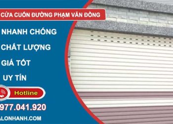 dịch vụ Sửa Cửa Cuốn Đường Phạm Văn Đồng