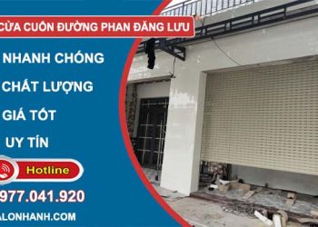 dịch vụ sửa cửa cuốn đường phan đăng lưu