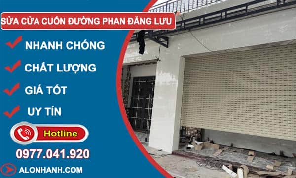 dịch vụ sửa cửa cuốn đường phan đăng lưu