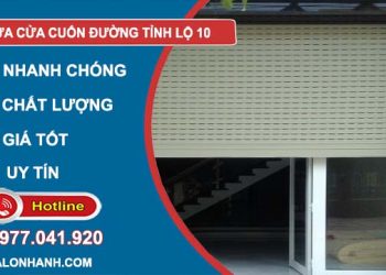 dịch vụ sửa cửa cuốn đường tỉnh lộ 10