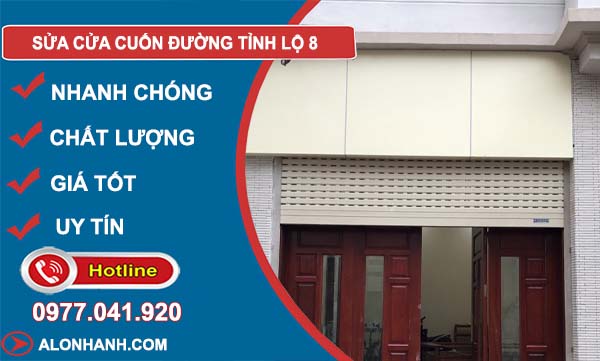 dịch vụ sửa cửa cuốn đường tỉnh lộ 8