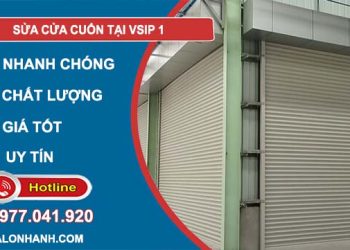 dịch vụ sửa cửa cuốn tại vsip 1