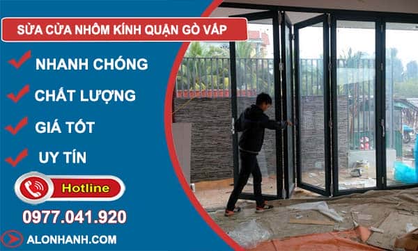 dịch vụ sửa cửa nhôm kính quận gò vấp