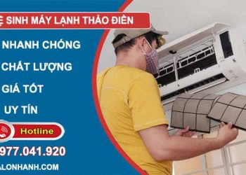 dịch vụ vệ sinh máy lạnh thảo điền