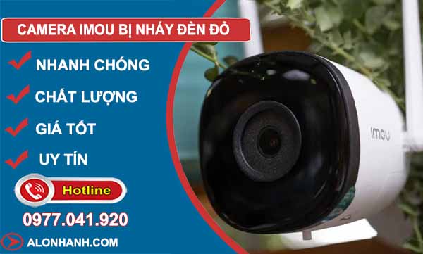 khắc phục camera imou bị nháy đèn đỏ