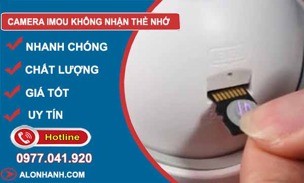 nguyên nhân camera imou không nhận thẻ nhớ