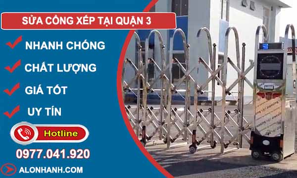 Sửa Cổng Xếp Quận 3