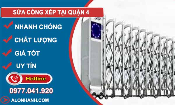 Sửa Cổng Xếp Quận 4