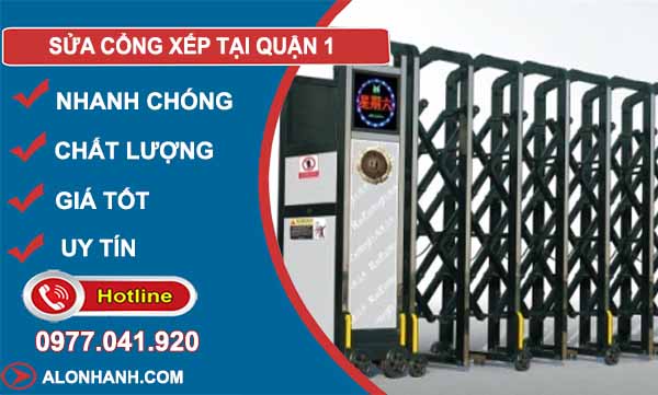 Sửa Cổng Xếp Tại Nhà Quận 1