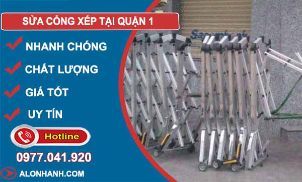 Sửa Cổng Xếp Tại Quận 1