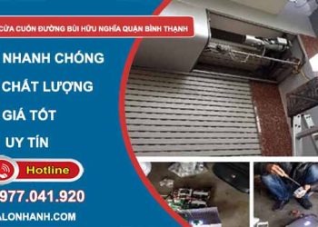 Sửa cửa cuốn đường Bùi Hữu Nghĩa Bình Thạnh