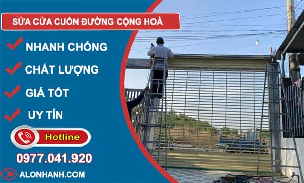 sửa cửa cuốn đường cộng hoà
