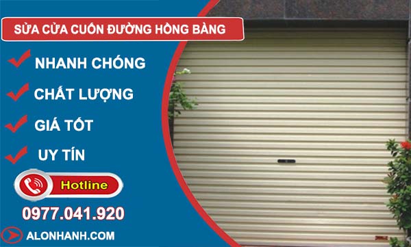 sửa cửa cuốn đường hồng bàng