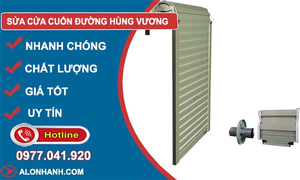 sửa cửa cuốn đường hùng vương