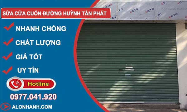 sửa cửa cuốn đường huỳnh tấn phát