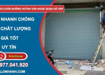 Sửa cửa cuốn đường Huỳnh Văn Nghệ Quận Gò Vấp