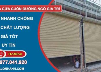 Sửa cửa cuốn đường Ngô Gia Trí Bình Thạnh