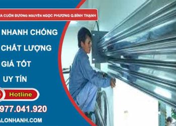 sửa cửa cuốn đường nguyễn ngọc phương bình thạnh