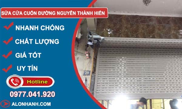 sửa cửa cuốn đường nguyễn thành hiến