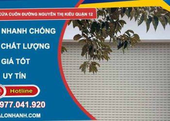 Sửa cửa cuốn đường Nguyễn Thị Kiểu Quận 12