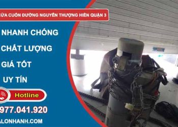 Sửa cửa cuốn đường Nguyễn Thượng Hiền Quận 3