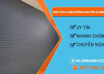 Sửa cửa cuốn đường Nguyễn Xí Quận Bình Thạnh