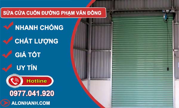 Sửa Cửa Cuốn Đường Phạm Văn Đồng