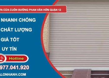 sửa cửa cuốn đường phan văn hớn quận 12