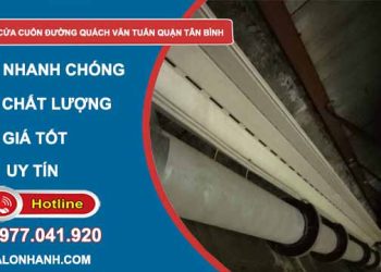 Sửa cửa cuốn đường Quách Văn Tuấn Tân Bình
