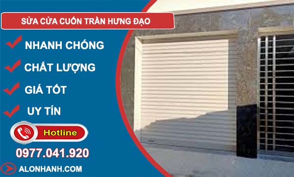 sửa cửa cuốn đường trần hưng đạo