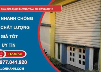 Sửa cửa cuốn đường Trần Thị Cờ Quận 12