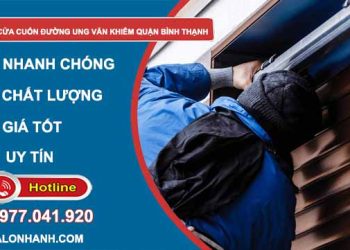 sữa cửa cuốn đường ung văn khiêm quận bình thạnh