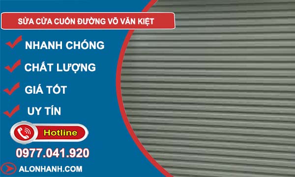 sửa cửa cuốn đường võ văn kiệt