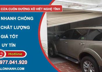 Sửa cửa cuốn đường Xô Viết Nghệ Tĩnh Bình Thạnh