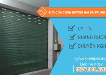 Sửa cửa cuốn Hai Bà Trưng Quận 3