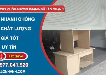 Sửa cửa cuốn Phạm Ngũ Lão Quận 1