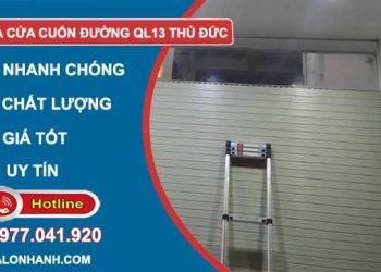 Sửa cửa cuốn tại Đường QL13 Thủ Đức