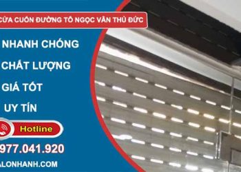 Sửa cửa cuốn Tô Ngọc Vân Thủ Đức